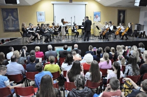 Концерт від Музичної Школи ім. Павло Марковіча (м.Загреб) проведений у Меджугор’є.