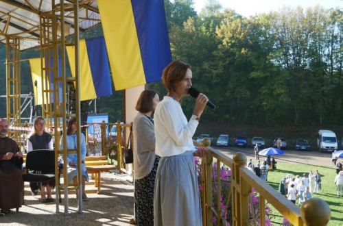 Свідчення Терезії Гажіової на 30ій ювілейній Міжнародній прощі вервиці в Погоні, 21 вересня 2025 р.
