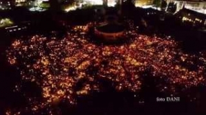Молодіжний фестиваль МЛАДІФЕСТ Меджугор'є 2014, молитва зі свічками