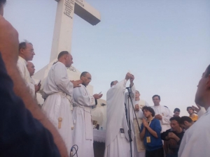 26-й  Молодіжний Фестиваль завершився  у Меджугор’є Св. Месою   (Божественною  Літургією) на Горі , де височіє  Хрест
