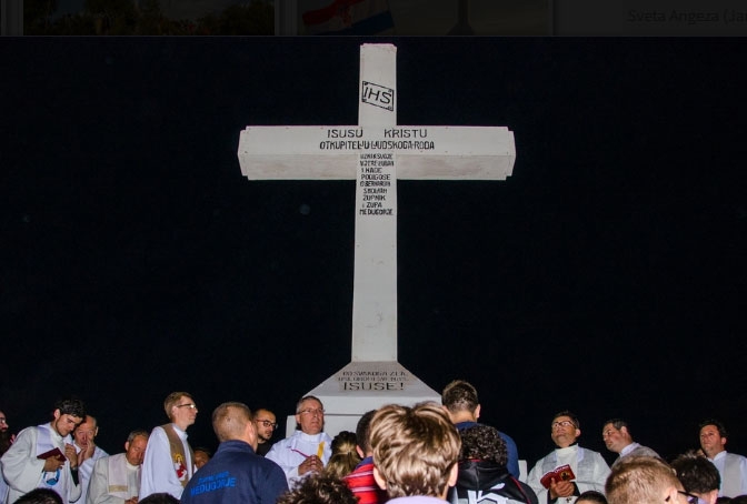 Святою Месою на горі Крижевац закінчилась 27 молитовна зустріч молоді в Меджуґор’ї