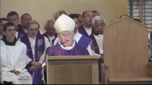 Відео проповіді Посланця Святого Престолу для парафії Меджуґор'є монс. Генрика Госера, 1 квітня 2017
