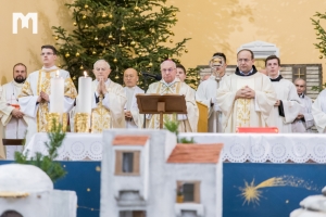 Архиєпископ Луїджі Пезуто на молитовних чуваннях напередодні Нового 2020 року у Меджуґор’є